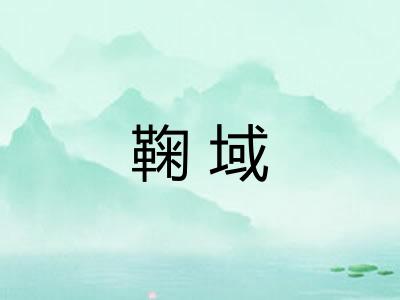 鞠域