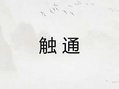触通