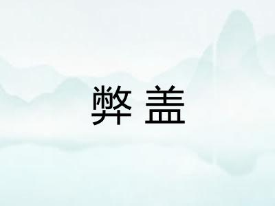 弊盖 弊盖