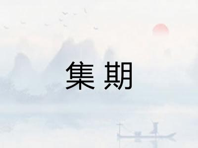 集期