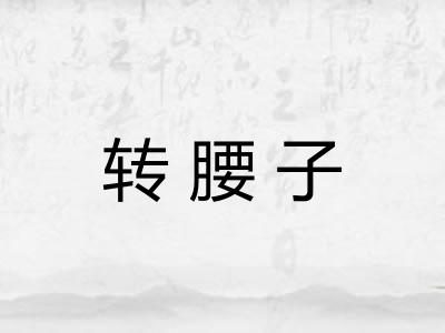 转腰子
