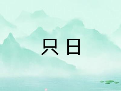 只日