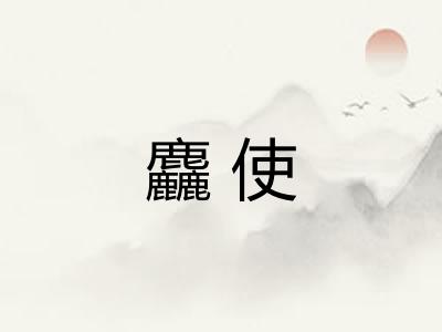 麤使