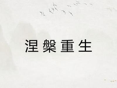 涅槃重生