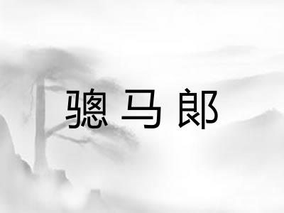 骢马郞