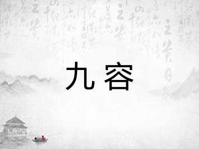 九容