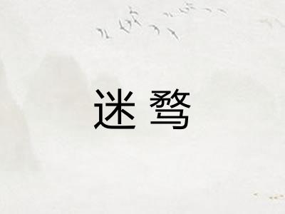 迷骛
