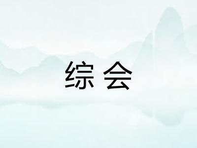 综会