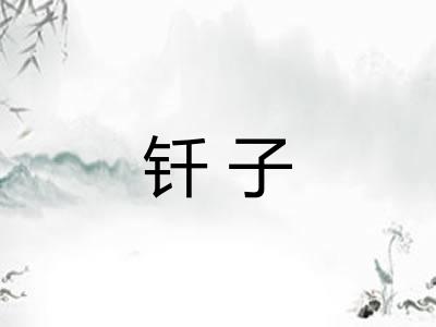 钎子