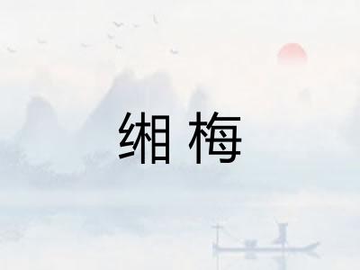 缃梅