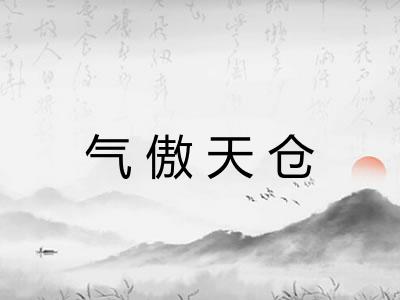气傲天仓