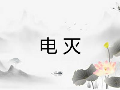 电灭