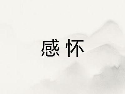 感怀