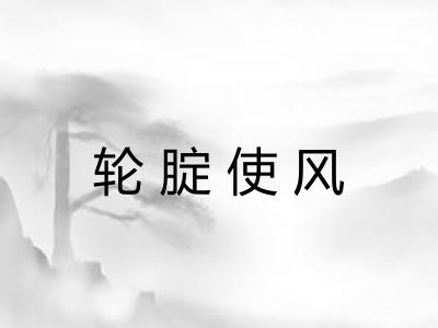 轮腚使风