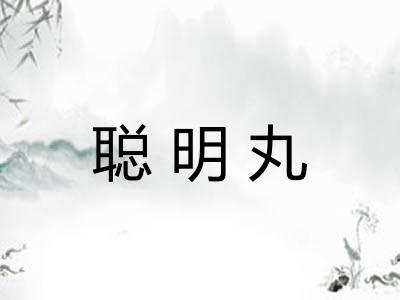 聪明丸