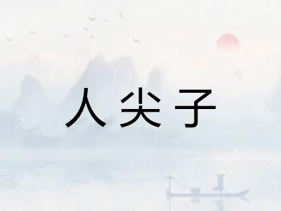 人尖子
