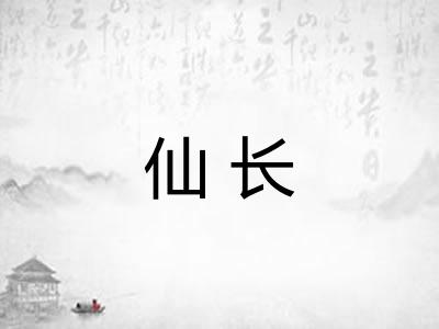 仙长 仙长