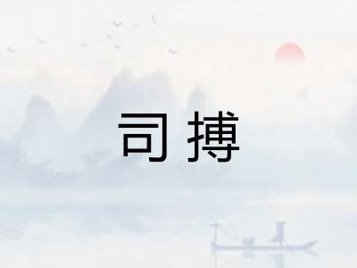司搏 司搏