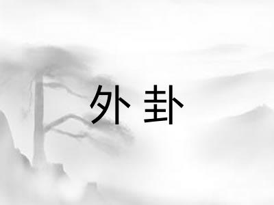 外卦