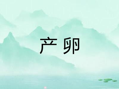 产卵