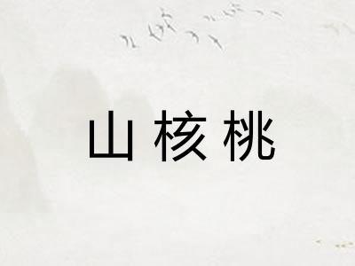 山核桃