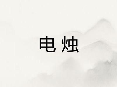 电烛 电烛