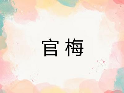 官梅