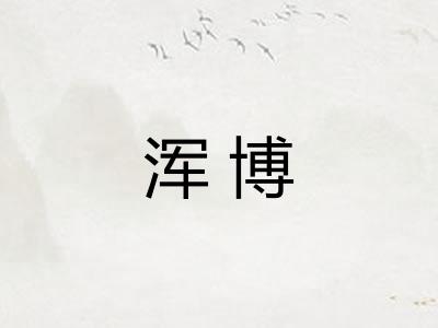 浑博