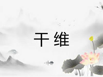 干维 干维