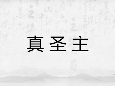 真圣主 真圣主