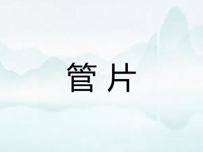 管片 管片