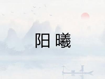 阳曦