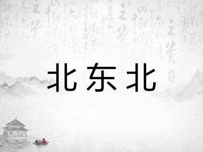 北东北