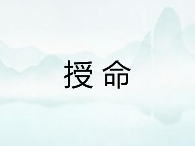 授命