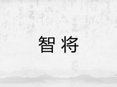 智将