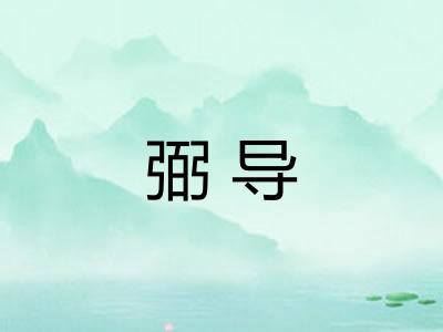 弼导