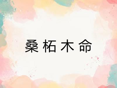 桑柘木命 桑柘木命