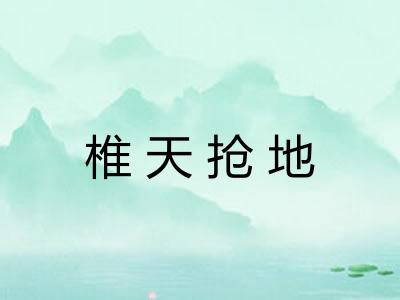 椎天抢地