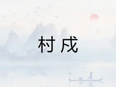 村戍