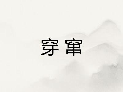 穿窜