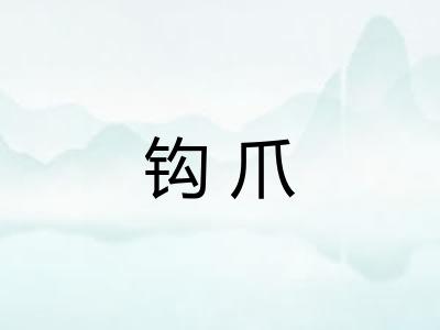 钩爪