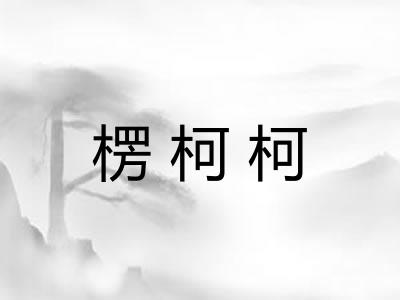 楞柯柯