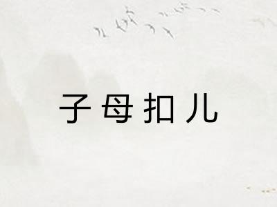 子母扣儿 子母扣儿