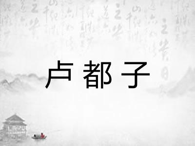 卢都子