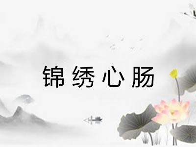 锦绣心肠