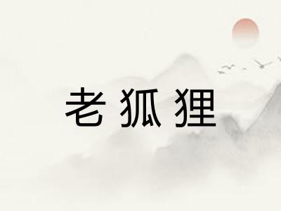 老狐狸