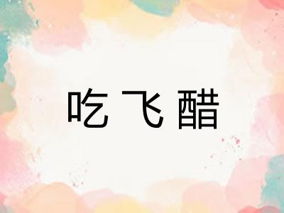 吃飞醋 吃飞醋