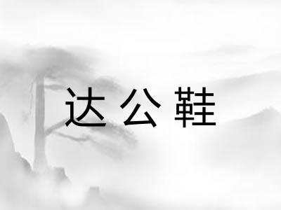 达公鞋