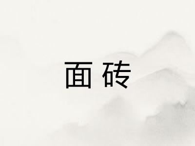 面砖