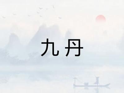 九丹